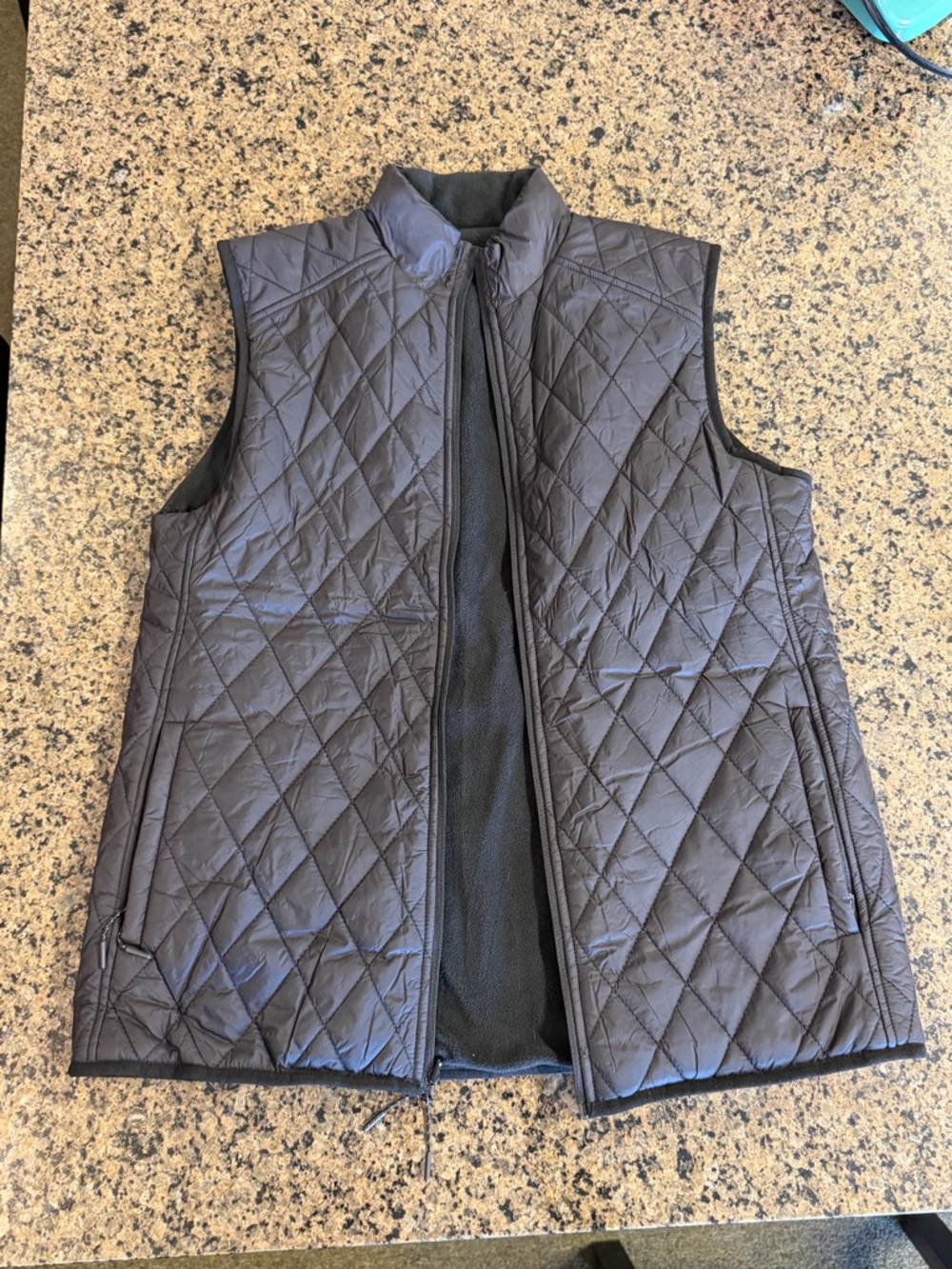 Born Primitive Quilted Vest in Black